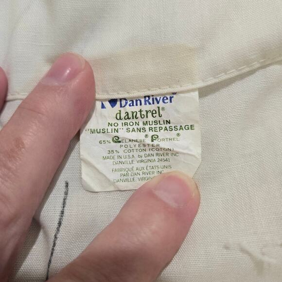 Vintage Pac-Man Single Standard Pillowcase Bally Midway Dan River Made in USA - Picture 8 of 12